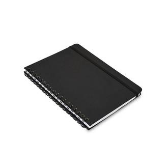 CADERNO ESPIRAL CAPA DURA CLAS 80FLS / PRETO 1804 - UN - CICERO