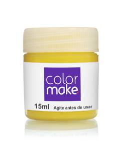 TINTA FACIAL LIQUIDA 15ML  - AMARELO - CX 12 - COLOR MAKE