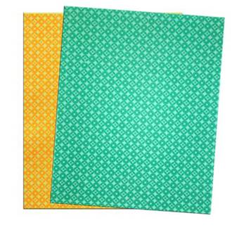 FOLHA EVA DECORADA  - AZULEJO - PCT 10 - IBEL