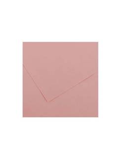 PAPEL IRIS VIVALDE A4 25FLS - 185G - ROSA CLARO - UN - CANSON