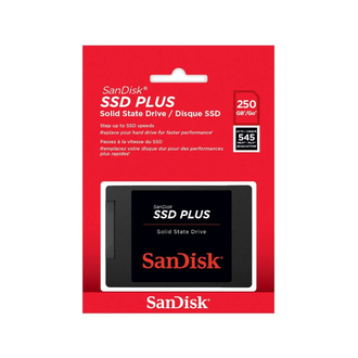 SSD 250GB PLUS SATA3 2.5 SDSSDA-250G-G28 - UN - SANDISK