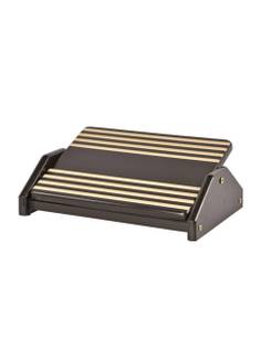 APOIO ERGONOMICO P/ PES MDF - 3704 - BLK PIANO - UN - SOUZA