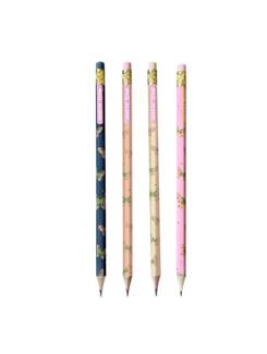 LAPIS PRETO HB LOVE BORBOLETAS C/BORRACHA - 32255 - UN - MOLIN