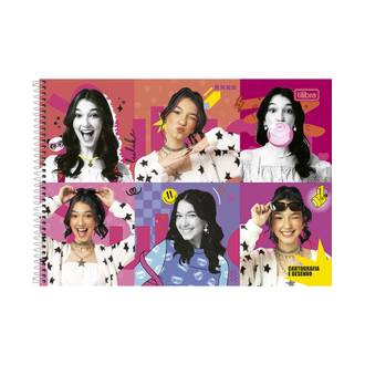 CADERNO DESENHO CAPA DURA 80FLS - ESPIRAL - LULUCA - PCT 4 - TILIBRA