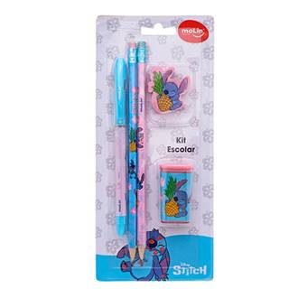 KIT ESCOLAR STITCH 5 PCS - 31315 - UN - MOLIN