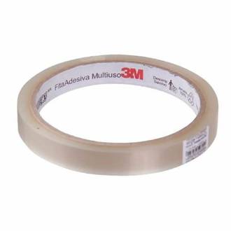 FITA ADESIVA DUREX 12X50 - TRANSPARENTE - PCT 6 - 3M