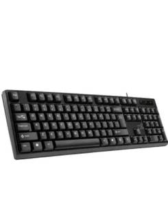 TECLADO C/FIO USB OFFICE EASY - PRETO - UN - MAXPRINT