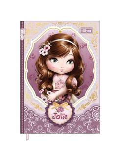 CADERNETA COSTURADA CAPA DURA 96FLS - 384542 - JOLIE - UN - TILIBRA