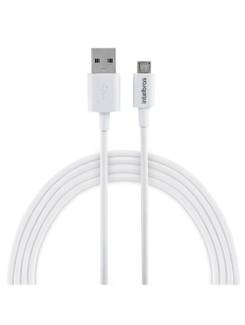 CABO USB - MICRO USB PVC 1,2M - EUAB 12PB - BRANCO - UN - INTELBRAS