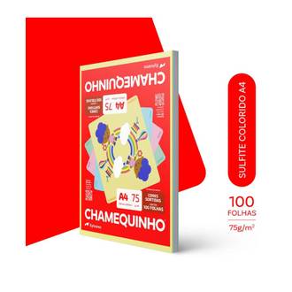 PAPEL CHAMEQUINHO  75G 100FLS - 4 CORES - A4 - CX 25 - CHAMEX
