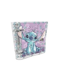 MINI FICHARIO ARGOLADO 80FLS - 5380 - STITCH - PCT 4 - DAC