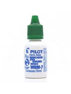 REFIL P/MARCADOR QUADRO BRANCO WBM-7 15 ML - VERDE - UN - PILOT
