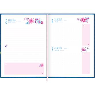 AGENDA COSTURADA CHARME M4 - DIARIA - UN - TILIBRA