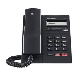 TELEFONE C/FIO C/ ID IP TIP 125I - PRETO - UN - INTELBRAS