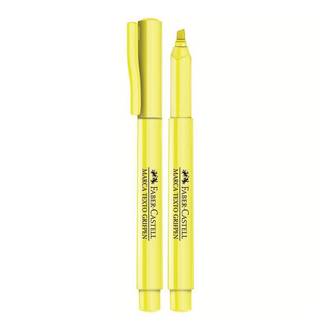 MARCA TEXTO GRIFPEN  - AMARELO - UN - FABER