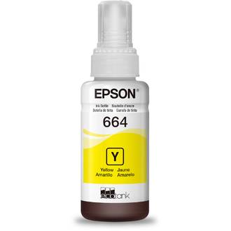 GARRAFA DE TINTA 664 AMARELO T664420-AL - UN - EPSON