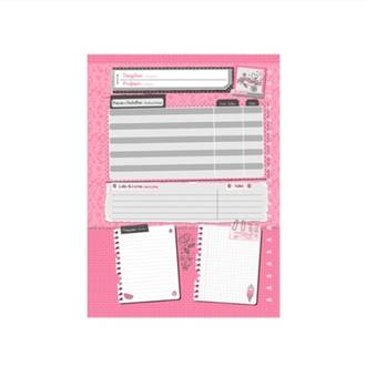 CADERNO UNIV CAPA DURA 10X1 160FLS - WISH - PCT 4 - JANDAIA