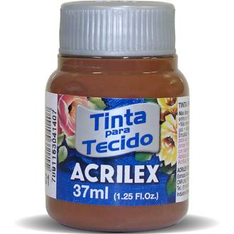 TINTA TECIDO FOSCA 37ML 04140 - MARROM - UN - ACRILEX