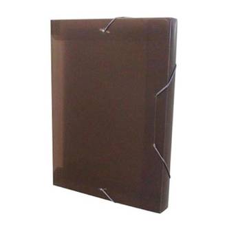 PASTA ELASTICO PLASTICA 2CM OFICIO - 1022 - FUME - UN - ACP