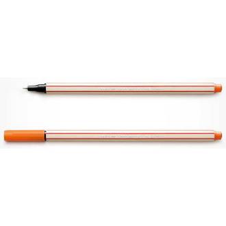 CANETA MICROLINE 0,4MM - LARANJA - UN - COMPACTOR