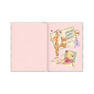 CADERNO COLEGIAL COSTURADO 160FLS - 395242 - POOH - UN - TILIBRA