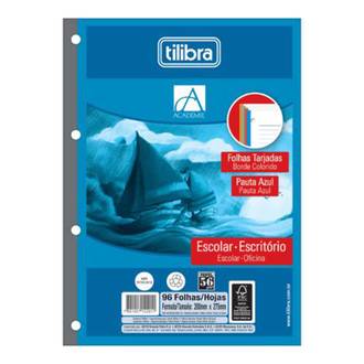 MONOBLOCO UNIV 4 FUROS 96FLS - 122912 - COLORIDO - PCT 10 - TILIBRA