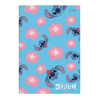 CADERNO BROCHURAO CAPA DURA 80FLS - 4065262 - STITCH - PCT 5 - FORONI