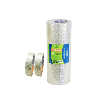 FITA ADESIVA 18X50 - 2215 - TRANSPARENTE - PCT 13 - KORETECH