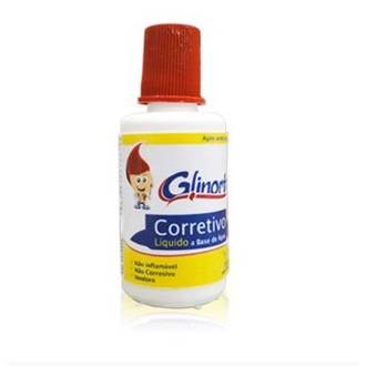 CORRETIVO LIQUIDO 18ML - UN - GLINORTE
