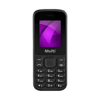 CELULAR UP 4G DUAL P9139 BOTAO SOS/CAM/LAN/BT - PRETO - UN - MULTILASER