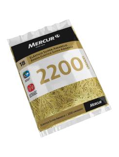 ELASTICO SUPER AMARELO 18 C/2200- B05010204070-10 - UN - MERCUR