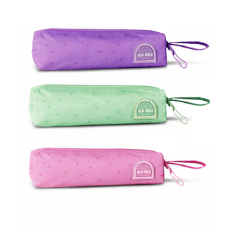 ESTOJO ESCOLAR SIMPLES PASTEL LOVE - MF24578 - UN - CLIO