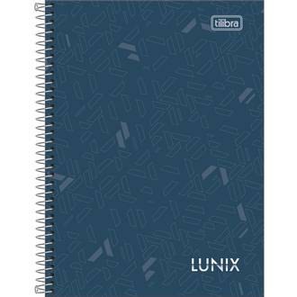 CADERNO UNIV CAPA DURA 16X1 256FLS - LUNIX - UN - TILIBRA