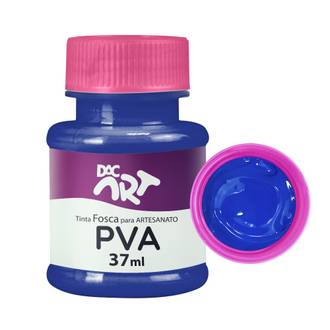 TINTA PVA FOSCA 37ML  - AZUL TURQUESA - UN - DAC