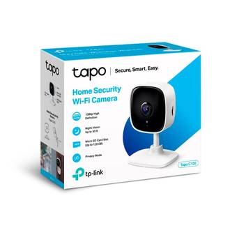 CAMERA DE SEGURANCA INTERNA WIFI FULL HD - TAPO C100 - BRANCO - UN - TP-LINK