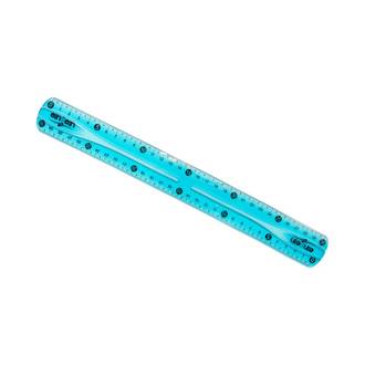 REGUA FLEXIVEL 30CM CORES 4365 - UN - LEO E LEO