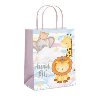 SACOLA DE PAPEL BEBE/INFANTIL SORTIDO-14001625 - 32x26,5x13 G - UN - CROMUS