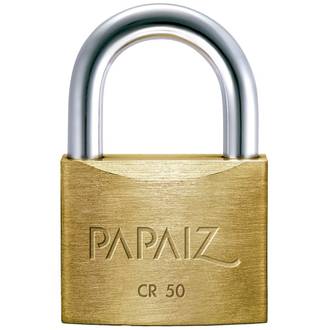 CADEADO LATAO MACICO CR- 50 - C/2 CHAVES - UN - PAPAIZ