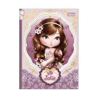 CADERNO COLEGIAL COSTURADO 160FLS - 383902 - JOLIE - PCT 4 - TILIBRA