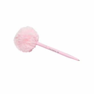 CANETA ESFEROGRAFICA POMPOM PINK VIBES - PRETO - UN - LEO E LEO