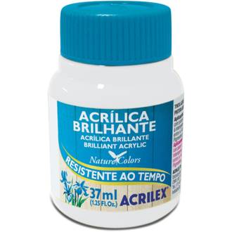 TINTA ACRILICA BRILHANTE 37ML 03340 - BRANCO - UN - ACRILEX