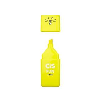 MARCA TEXTO FUN MINI NEON  - AMARELO - CX 06 - CIS