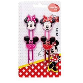 CLIPS MINNIE BLISTER C/4 - 50MM - 22396 - UN - MOLIN