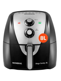 FRITADEIRA AIR FRYER 8L AFN-80-BI 127V - PRETO/INOX - UN - MONDIAL