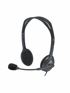 HEADSET P3 H111 981-000612 - PRATA - UN - LOGITECH