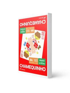 PAPEL CHAMEQUINHO 180G 50FLS - A4 - UN - CHAMEX