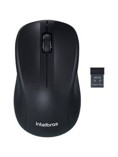 MOUSE S/FIO USB MSI50 - PRETO - UN - INTELBRAS