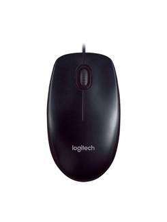 MOUSE C/FIO USB M90 910-007599 - PRETO - UN - LOGITECH