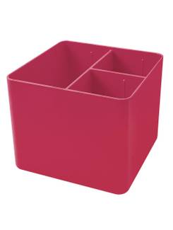 PORTA OBJETOS C/3 DIVISORIAS FULL COLOR - 3020 - ROSA - UN - DELLO