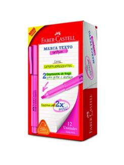 MARCA TEXTO GRIFPEN  - ROSA - CX 12 - FABER